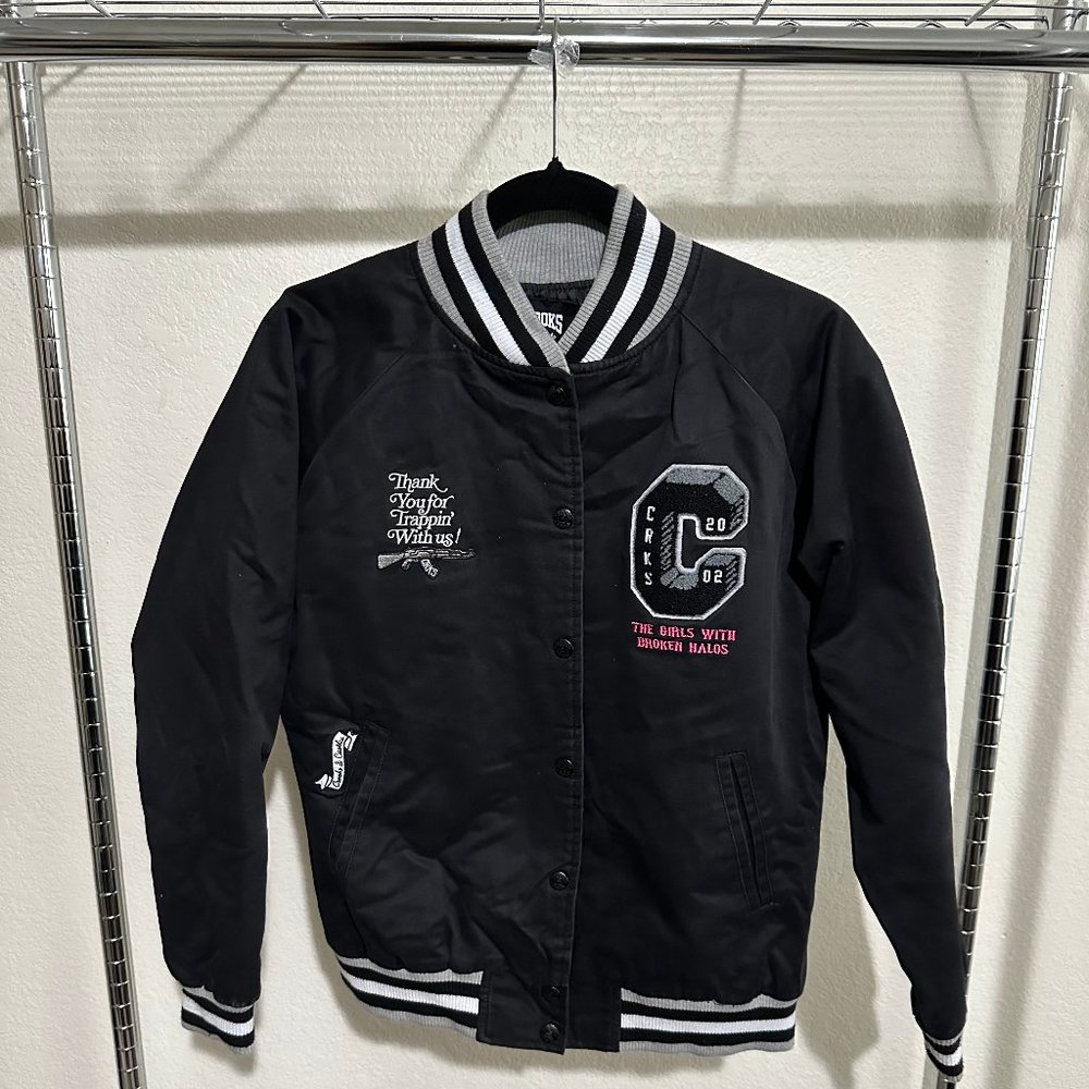 Crooks & Castles Bomber Jacket- Size Small